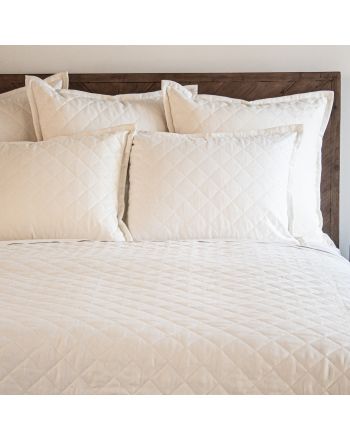 Linen Quilted Coverlet